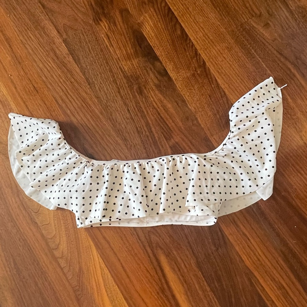 Off the shoulder bikini top
